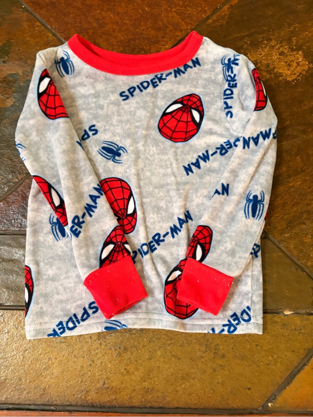 Spider-Man Red & Gray toddler Pajama set